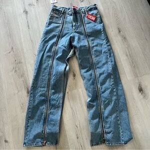*NEW WITH TAGS* RARE DIESEL Red Tag by Shayne Oliver Double Jeans